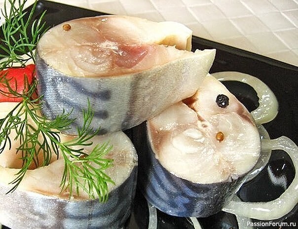 Скумбрия в маринаде