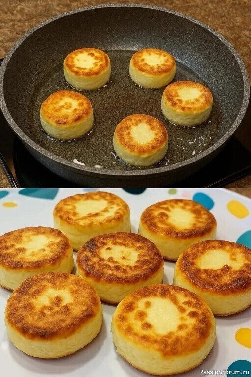 Идеальные сырники, которые никогда не распадутся и не пригорят! Идеальные сырники, которые никогда не распадутся и не пригорят!