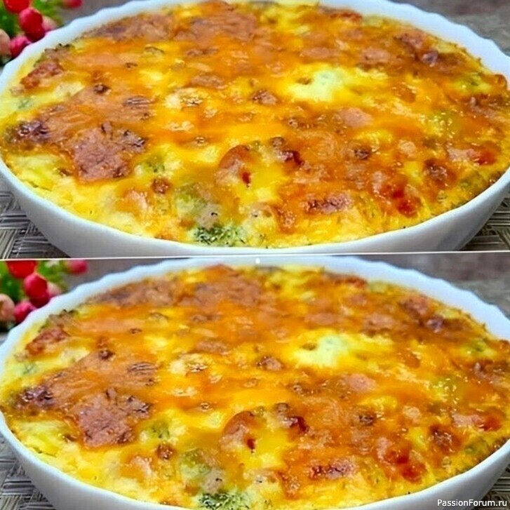 Готовим запеканку с курицей