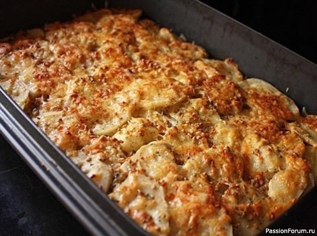 Мясная запеканка