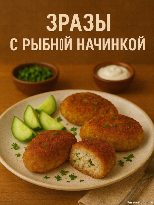 Готовим зразы с рыбной начинкой