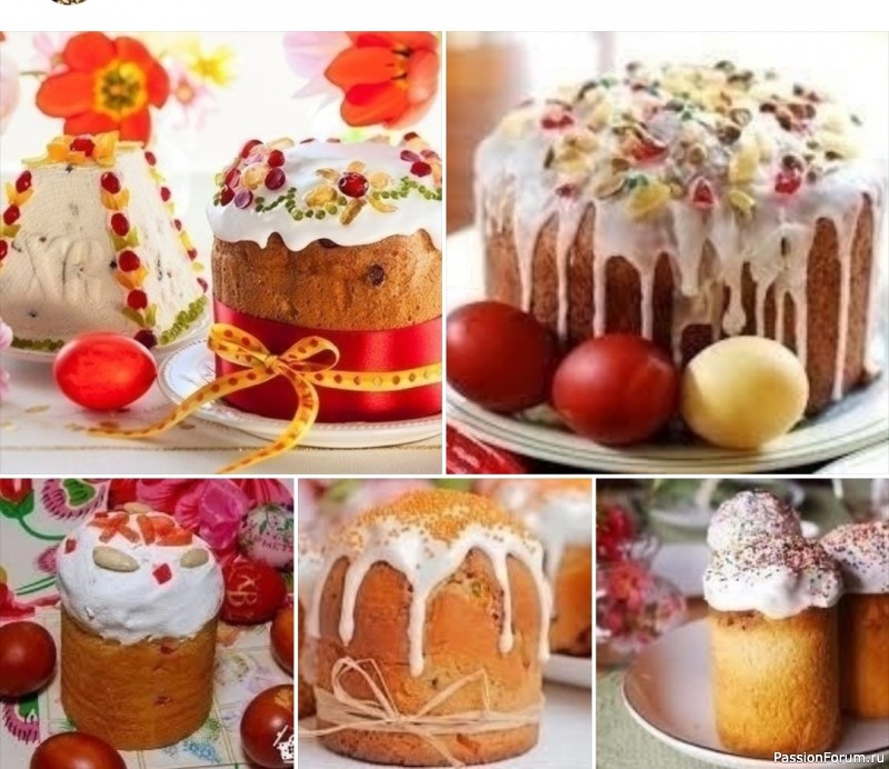 ТОП-5 - Пасхальные куличи