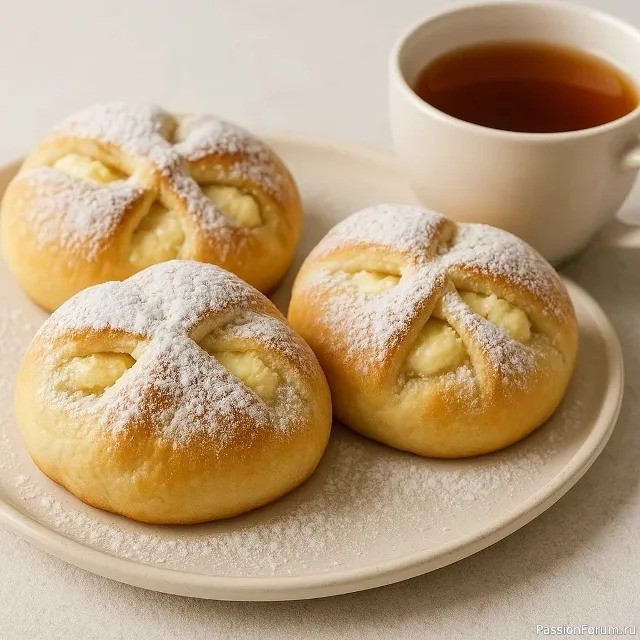 Готовим булочки с яблочной начинкой
