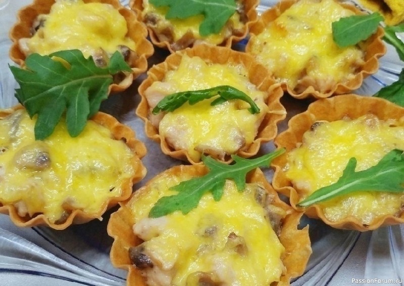 Жюльен в тарталетках Жюльен в тарталетках