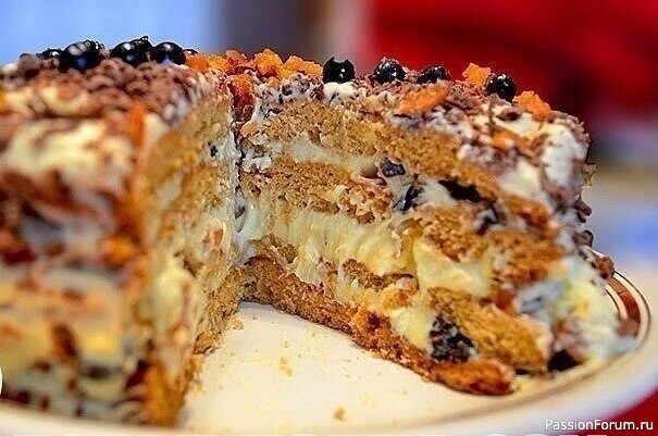 Торт "Трухлявый пень"