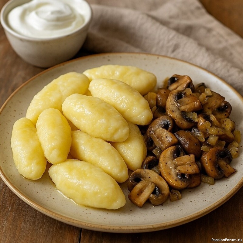 Ленивые вареники по-польски — нежные и сытные