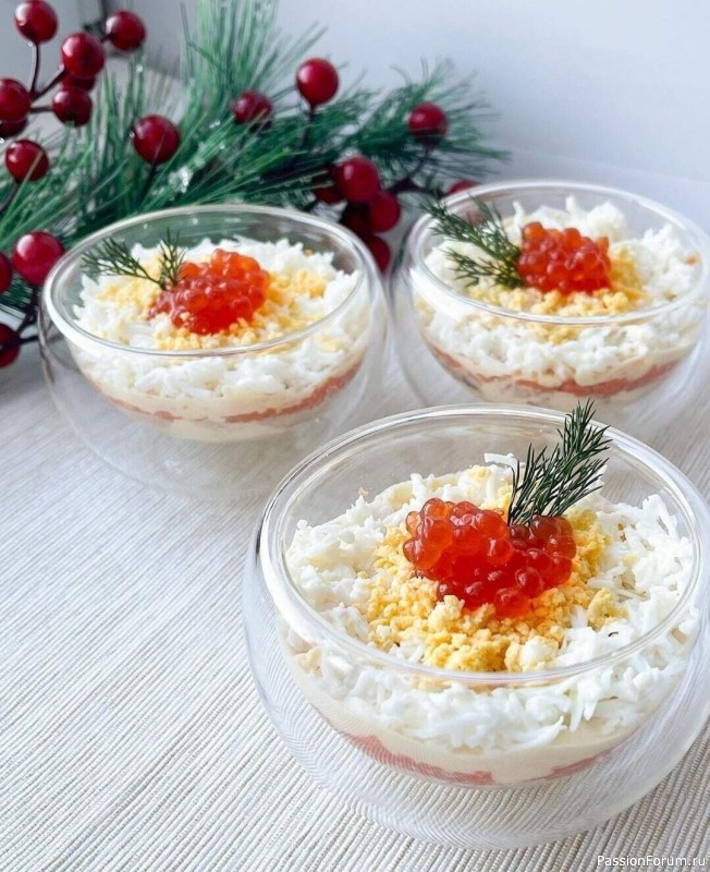 Салат "Мимоза" по-новому (ПП версия)