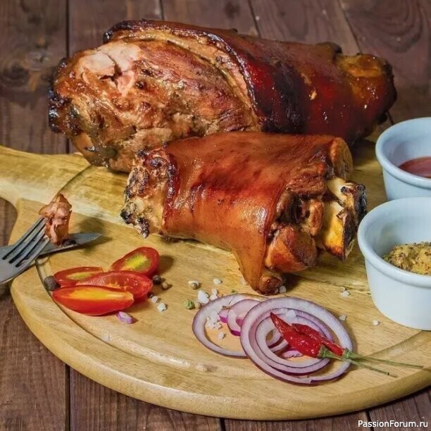 Запекаем рульку Запекаем рульку