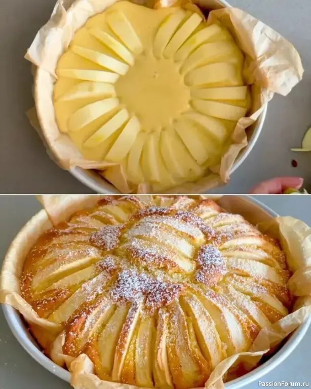 Итальянский яблочный пирог