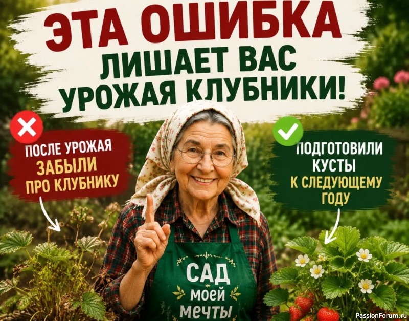 Дачникам. Эта ошибка лишает вас урожая клубники!