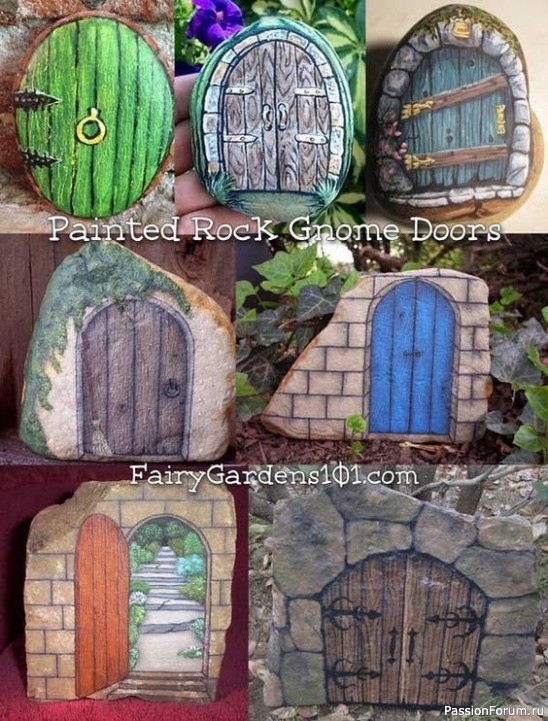 Роспись на камнях - интересные идеи