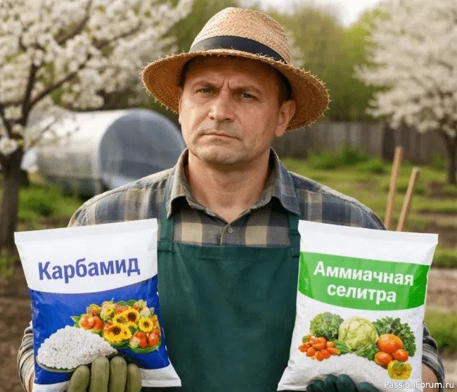 Дачникам. Мочевина и аммиачная селитра: в чём разница