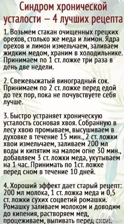 Синдром хронической усталости