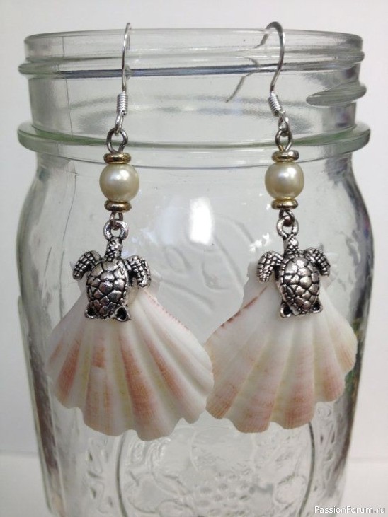 Бижутерия из ракушек. Идеи