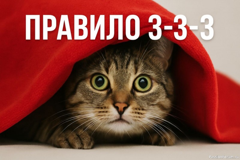 Как работает правило 3-3-3 у кошек: три рубежа доверия