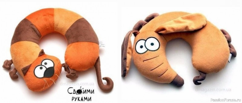 Веселенькие игрушки-подушки. Выкройки Веселенькие игрушки-подушки. Выкройки