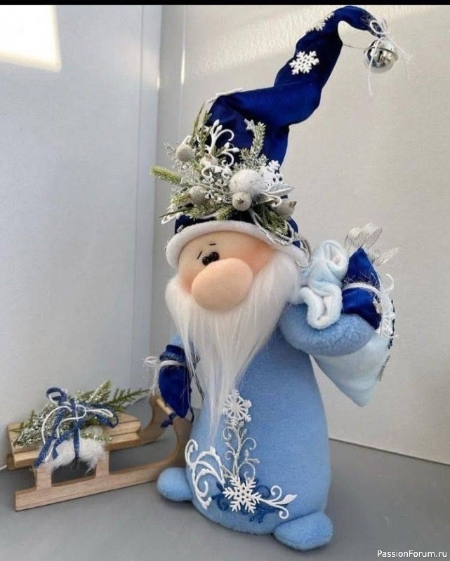Гномики новогодние. Выкройки