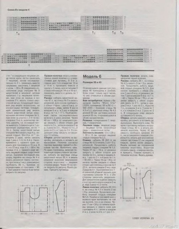 Журнал "Verena" №01 2001