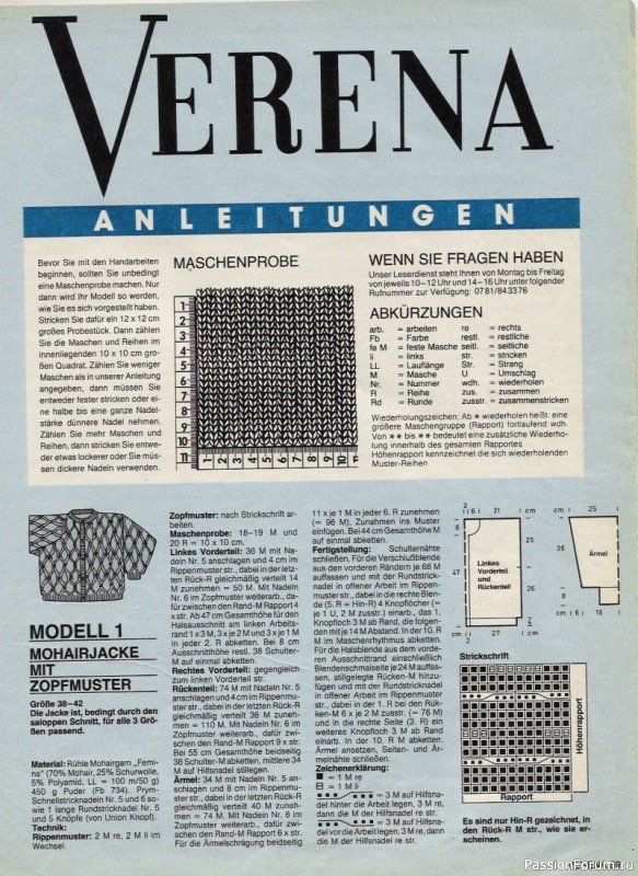 Журнал "Verena" №04 1988