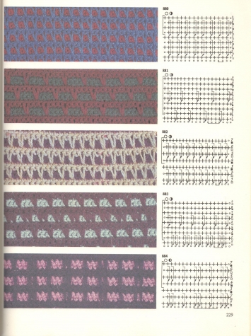 Интересные узоры для вязания крючком