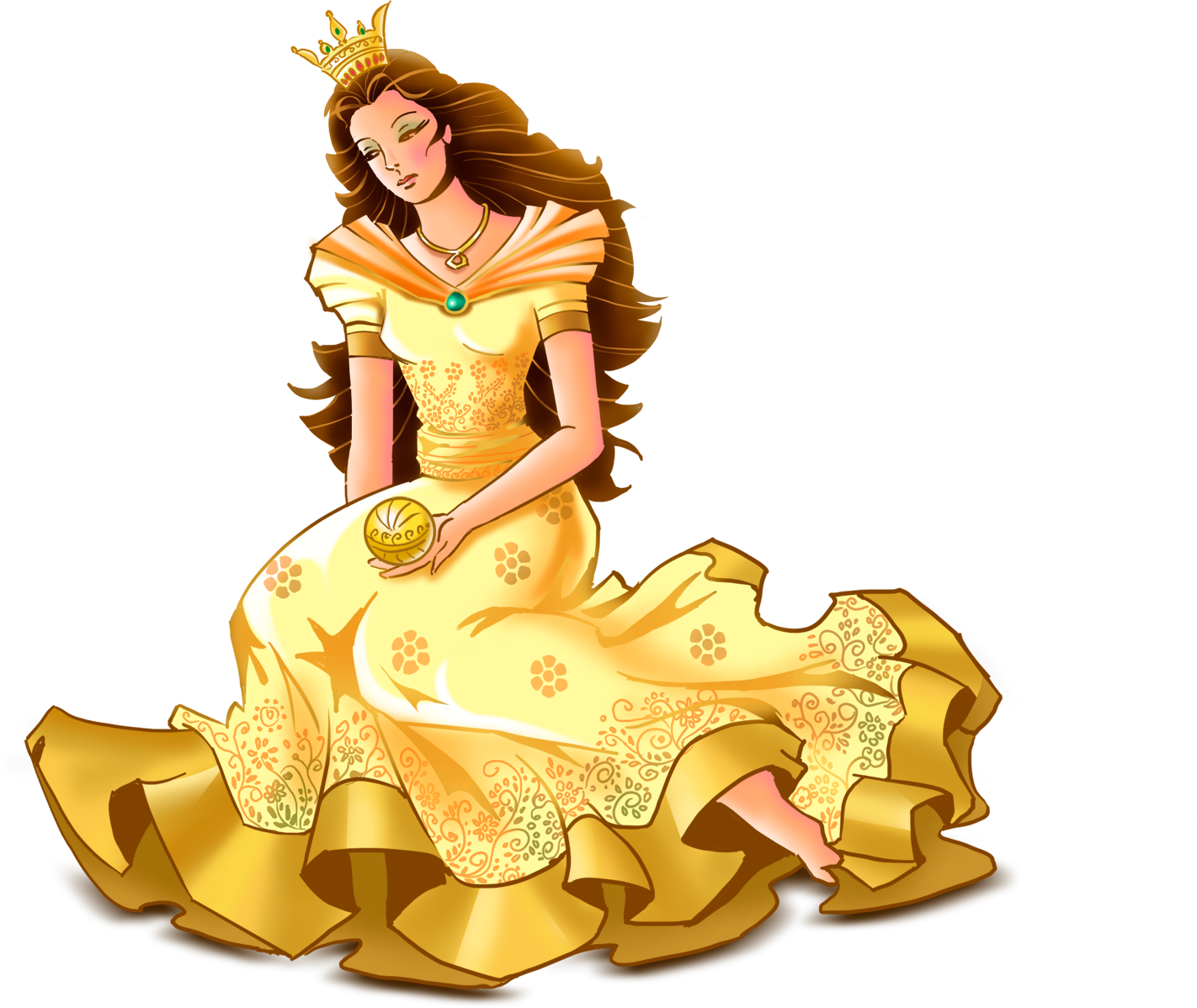 Сказочные принцессы. Мультяшные принцессы. Принцесса для детей. Сказочные персонажи принцессы. Принцесса в желтом платье