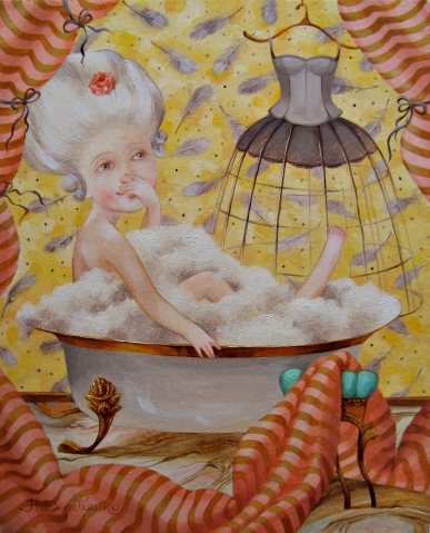 Наталья Деревянко очень талантливый художник,её работы очень нежные тёплые мягкие ...