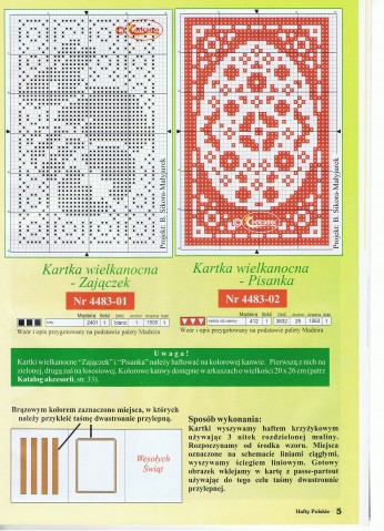 Схемы вышивки к Пасхе