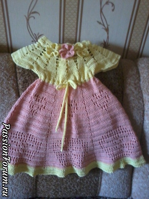 Платье филейным вязанием, пряжа GAZZAL baby cotton, 225 м - 50 гр. Платье филейным вязанием, пряжа GAZZAL baby cotton, 225 м - 50 гр.