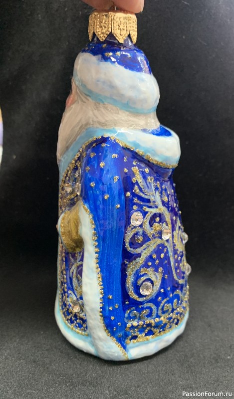 Елочная игрушка авторская роспись