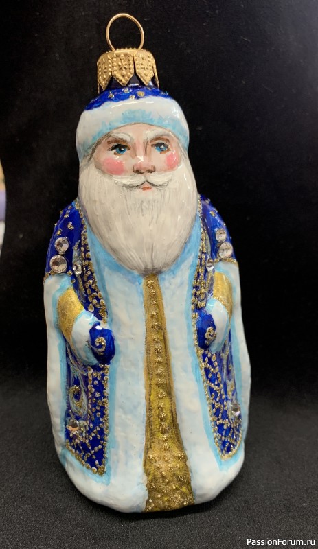 Елочная игрушка авторская роспись