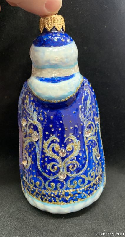 Елочная игрушка авторская роспись