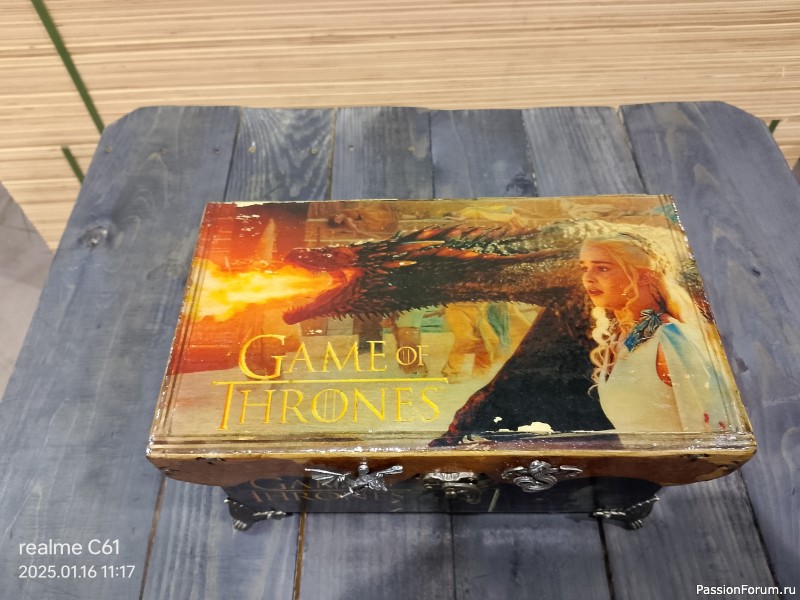 Шкатулка в стиле сериала Игра Престолов
