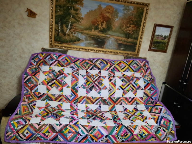 мои работы: одеяло №6