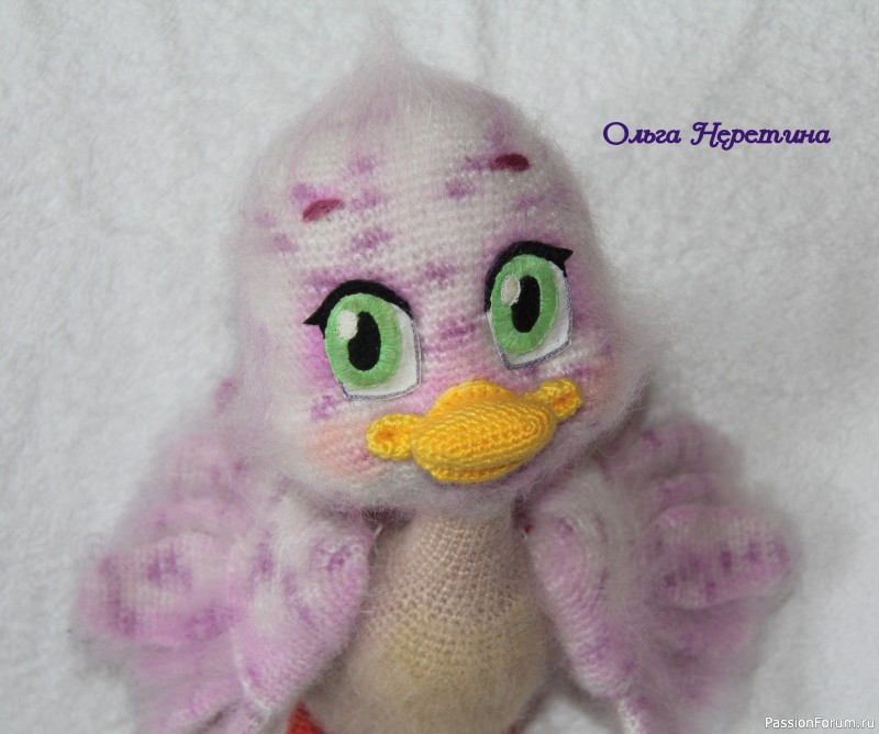 Страусёнок (связан крючком).