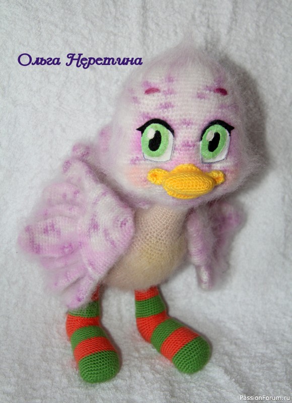 Страусёнок (связан крючком).