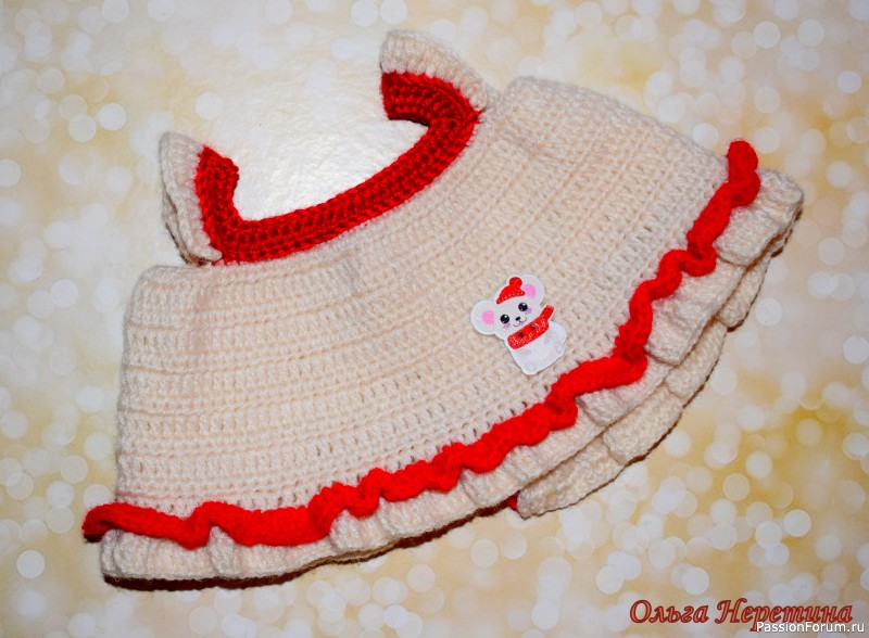 Мастер-класс по вязанию одежды для Лили Baby. Платье
