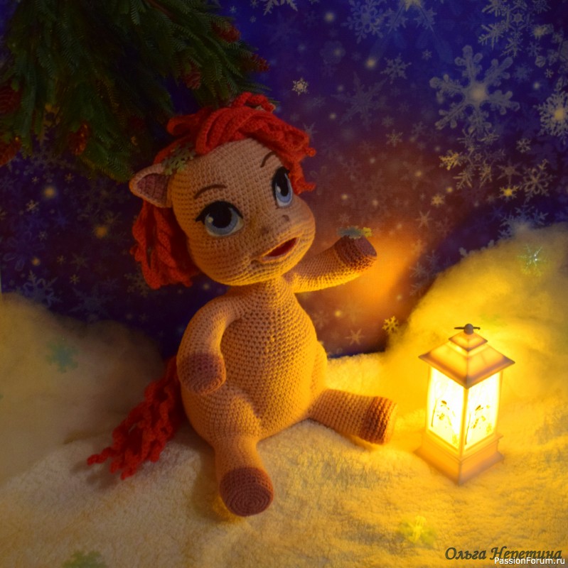 Моя вязаная поняшка