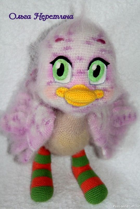Страусёнок (связан крючком).