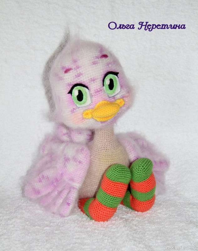 Страусёнок (связан крючком).