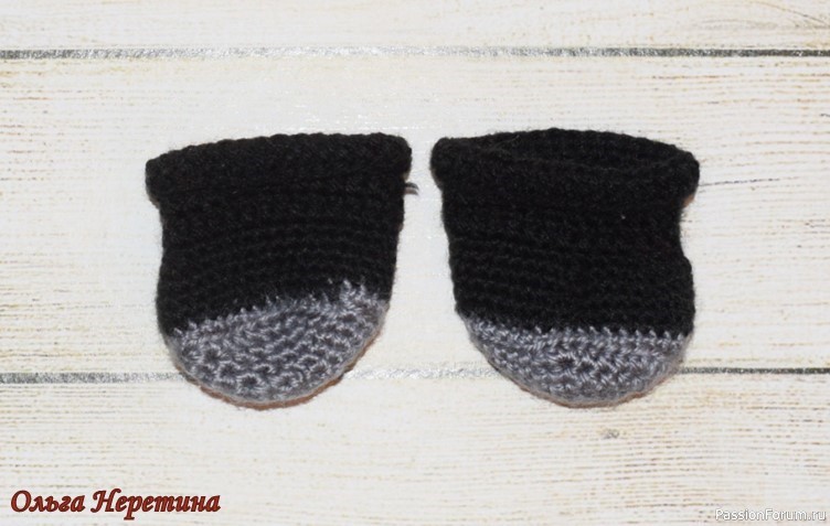 Мастер-класс по вязанию одежды для Басика Baby. Сапожки.