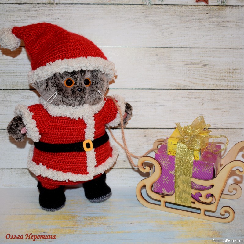 Мастер-класс по вязанию одежды для Басика Baby. Шубка.