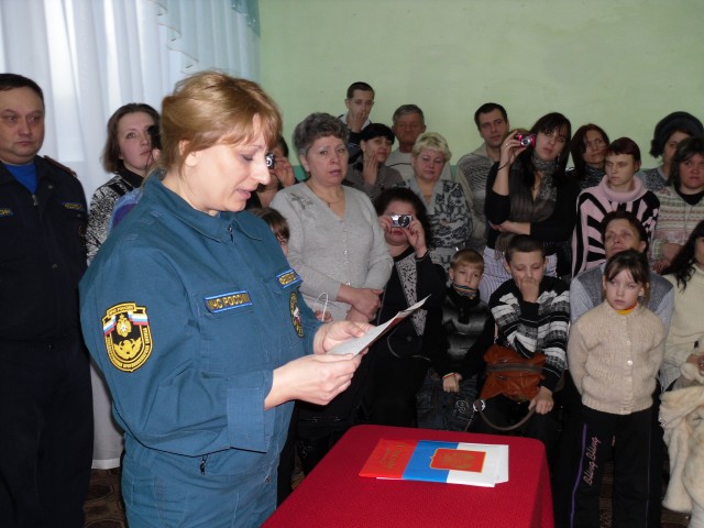 Присяга в Колпашевском кадетском (фото)