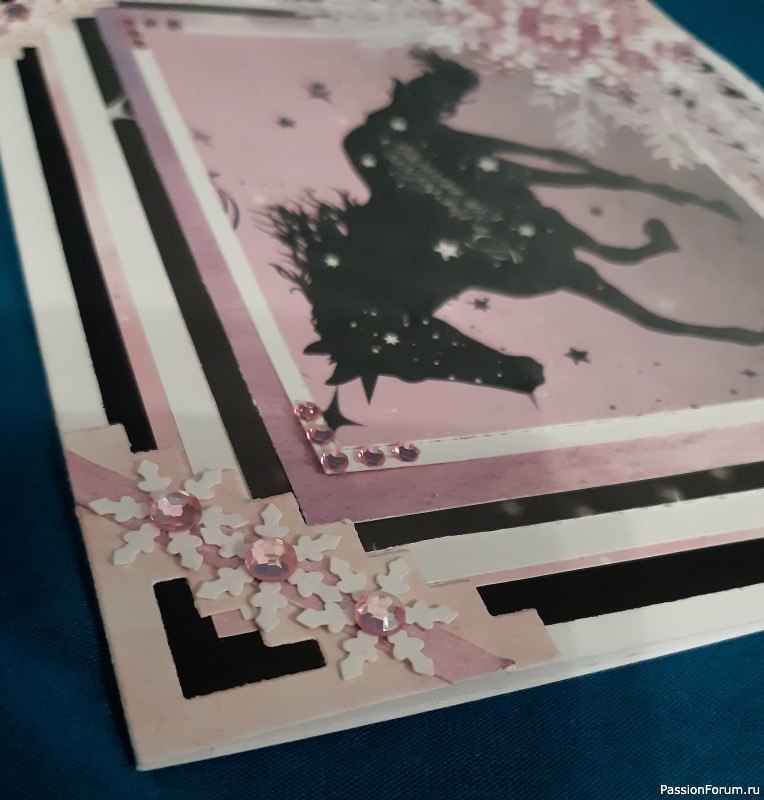 Открытка с лошадкой