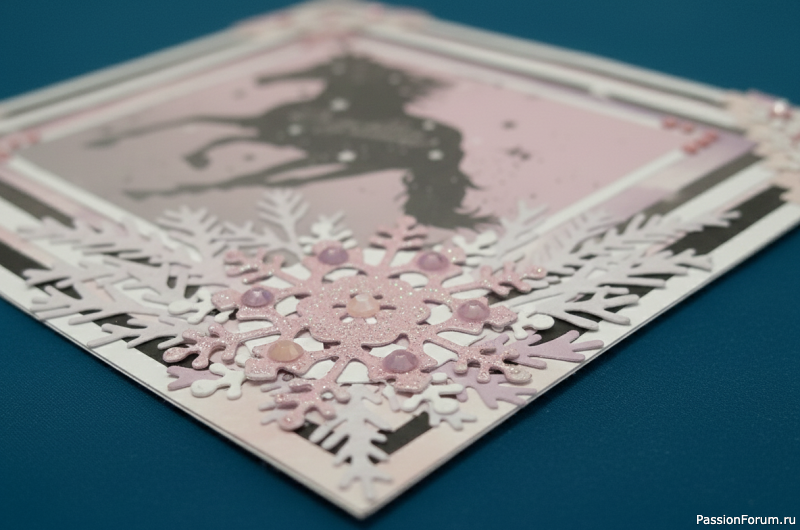 Открытка с лошадкой