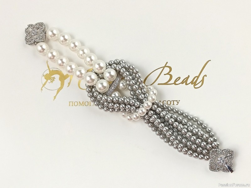 украшения из натуральных камней и жемчуга