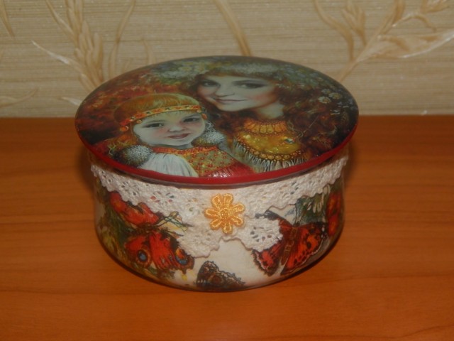 И снова шкатулочки