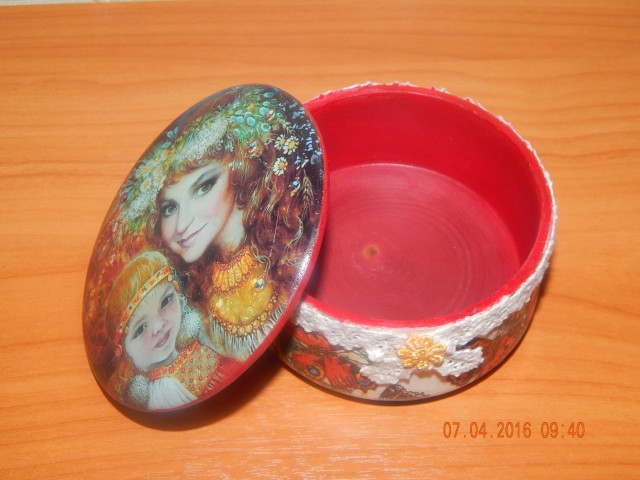 И снова шкатулочки
