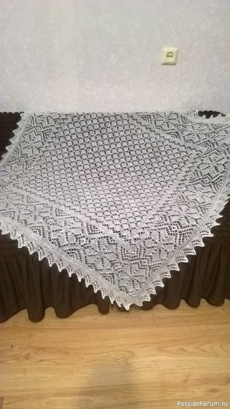 Шали из пуха