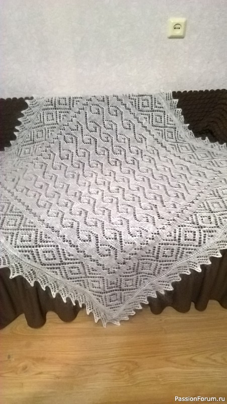 Шали из пуха