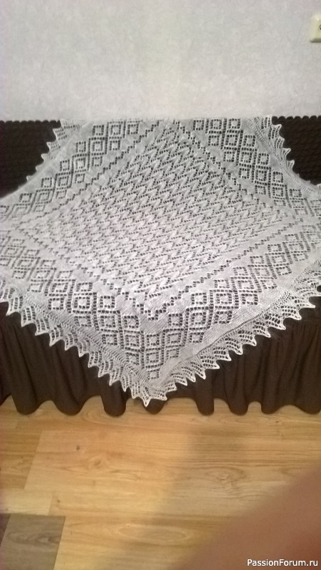 Шали из пуха